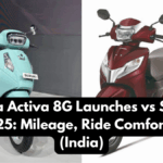 Honda Activa 8G Launches vs Suzuki Access 125: Mileage, Ride Comfort & Price (India)