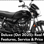 Hero HF Deluxe (Oct 2025): Real Mileage, Features, Service & Price