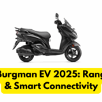 Suzuki Burgman EV 2025: Range, Price & Smart Connectivity