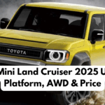 Toyota Mini Land Cruiser 2025 Unveiled: Platform, AWD & Price