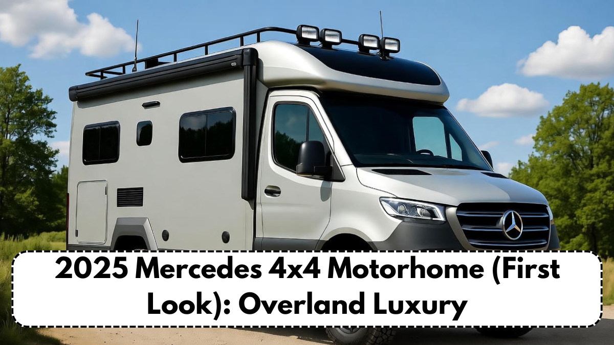 2025 Mercedes 4x4 Motorhome (First Look): Overland Luxury