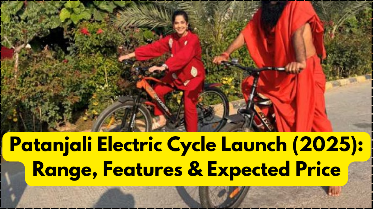 Patanjali Electric Cycle Launch (2025): Range, Features & Expected Price