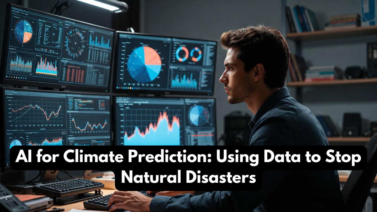 AI for Climate Prediction: Using Data to Stop Natural Disasters
