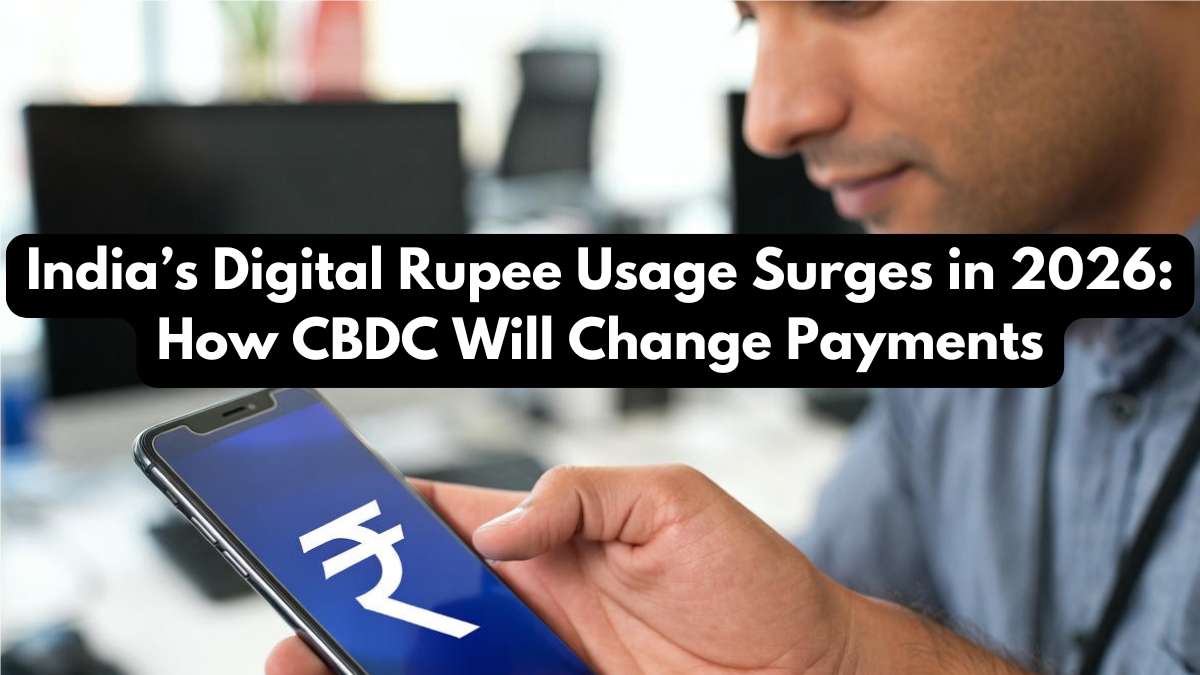 India’s Digital Rupee Usage Surges in 2026: How CBDC Will Change Payments