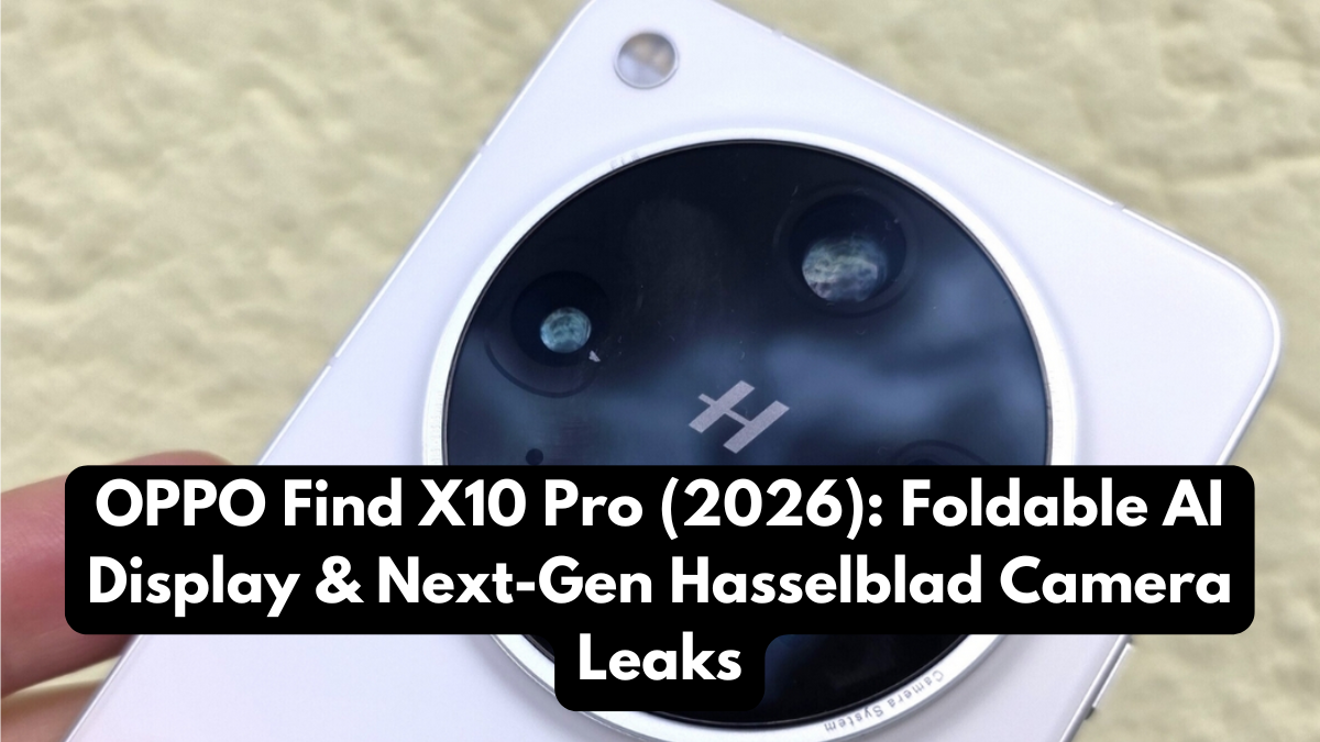 OPPO Find X10 Pro (2026): Foldable AI Display & Next-Gen Hasselblad Camera Leaks