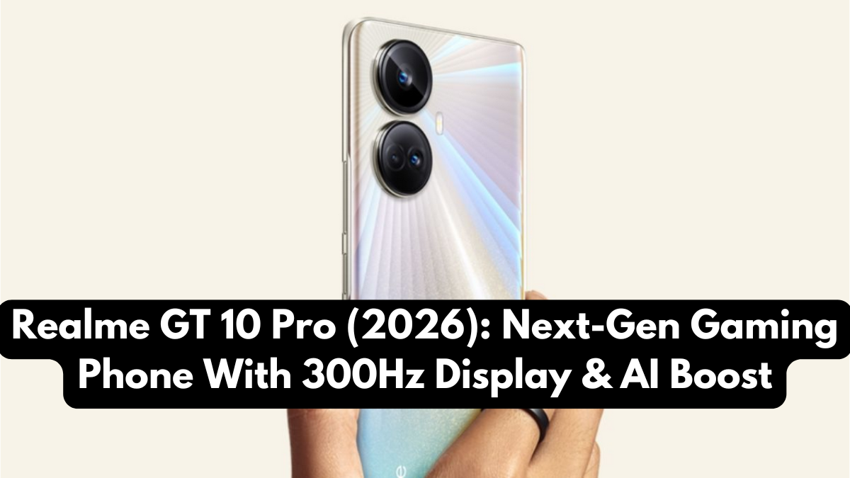 Realme GT 10 Pro (2026): Next-Gen Gaming Phone With 300Hz Display & AI Boost