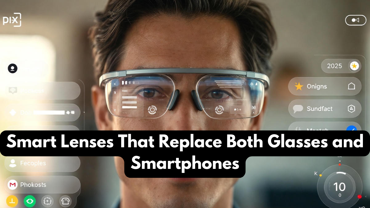 Smart Lenses That Replace Both Glasses and Smartphones