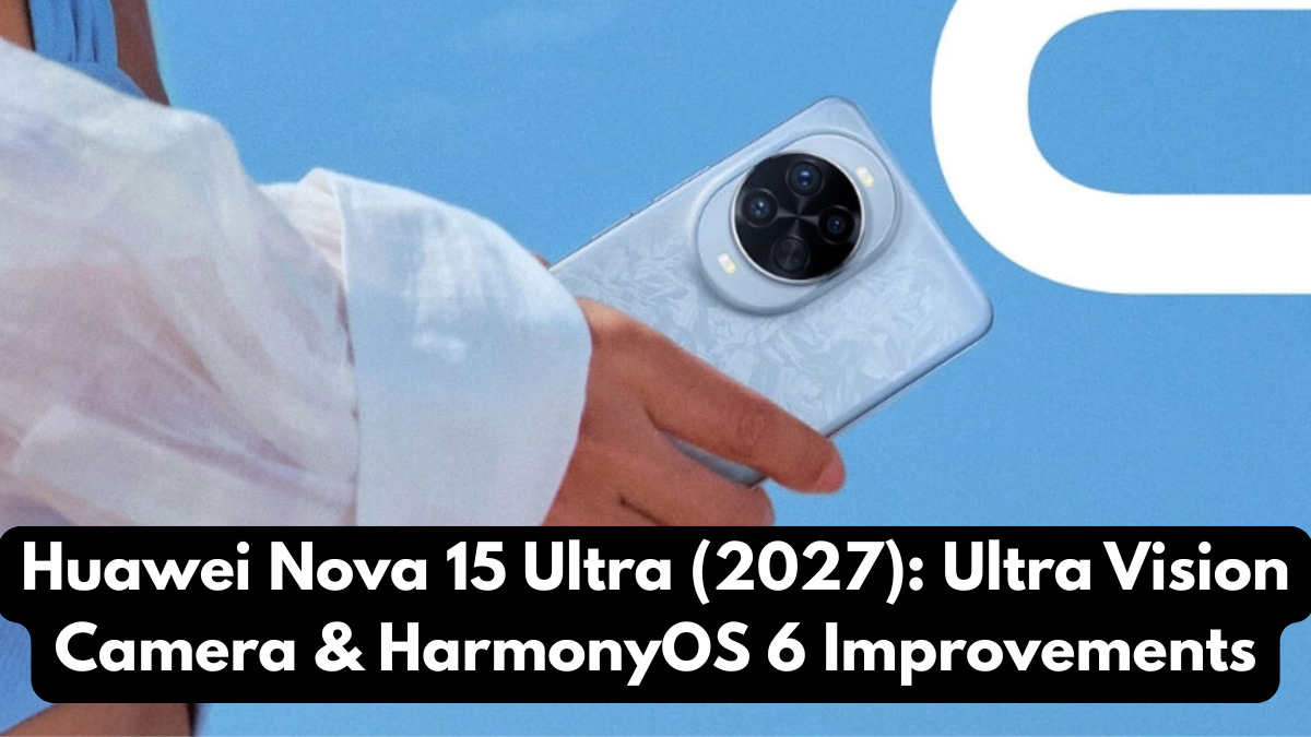 Huawei Nova 15 Ultra (2027): Ultra Vision Camera & HarmonyOS 6 Improvements
