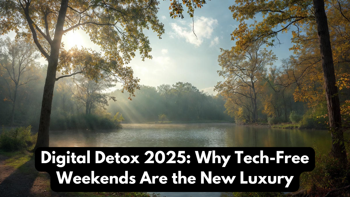 Digital Detox 2025: Why Tech-Free Weekends Are the New Luxury