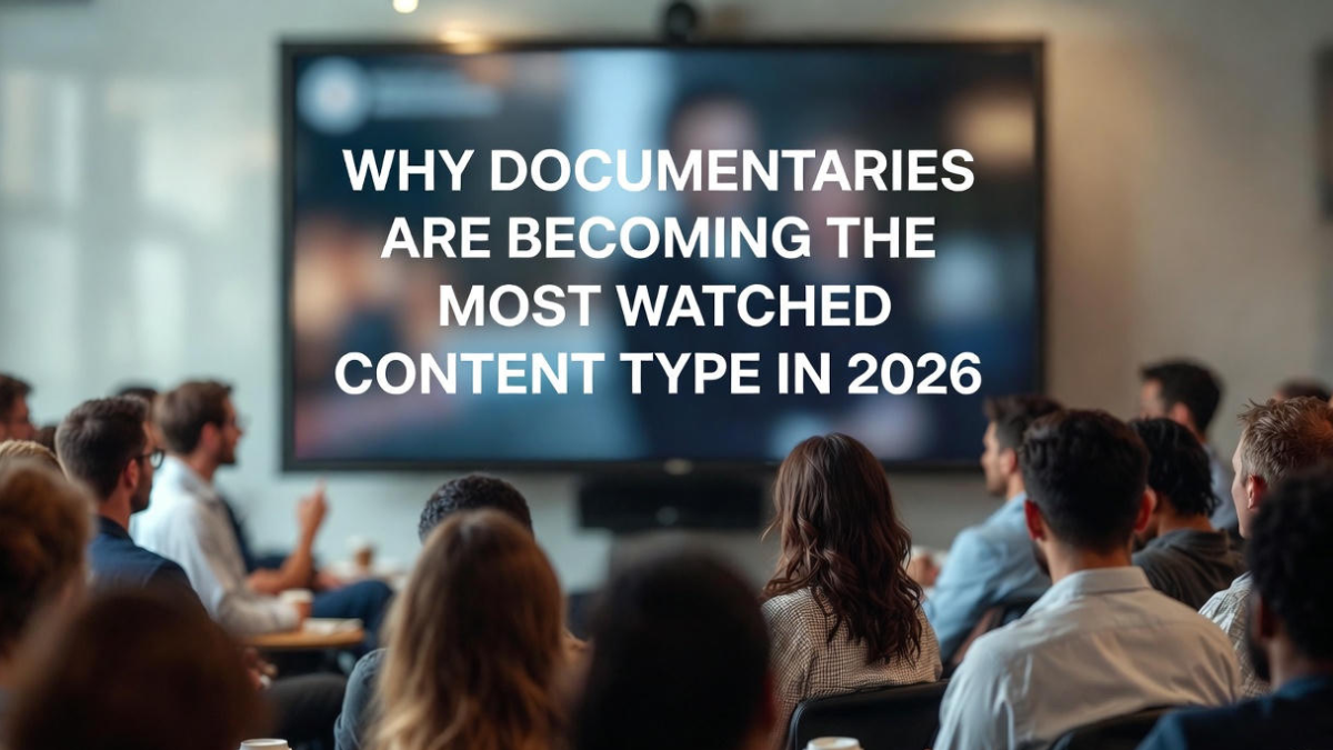 Why Documentaries Are Becoming the Most Watched Content Type in 2026