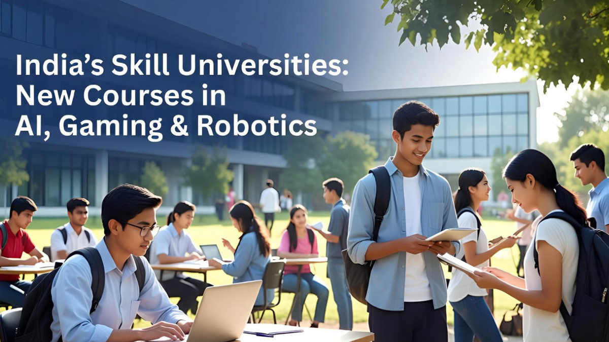 India’s Skill Universities: New Courses in AI, Gaming & Robotics