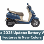 TVS iQube 2025 Update: Battery Warranty, Features & New Colors