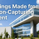 Buildings Made from Carbon-Capturing Cement