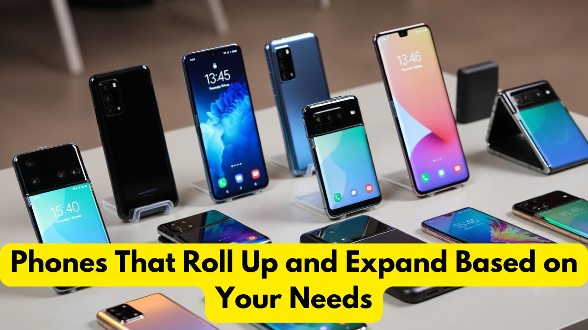 Phones That Roll Up and Expand Based on Your Needs