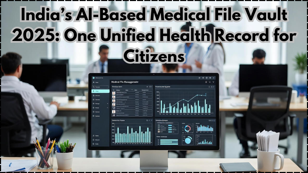 India’s AI-Based Medical File Vault 2025: One Unified Health Record for Citizens