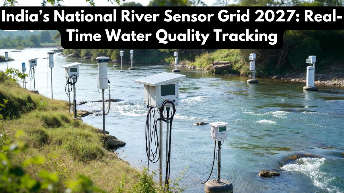 India’s National River Sensor Grid 2027: Real-Time Water Quality Tracking