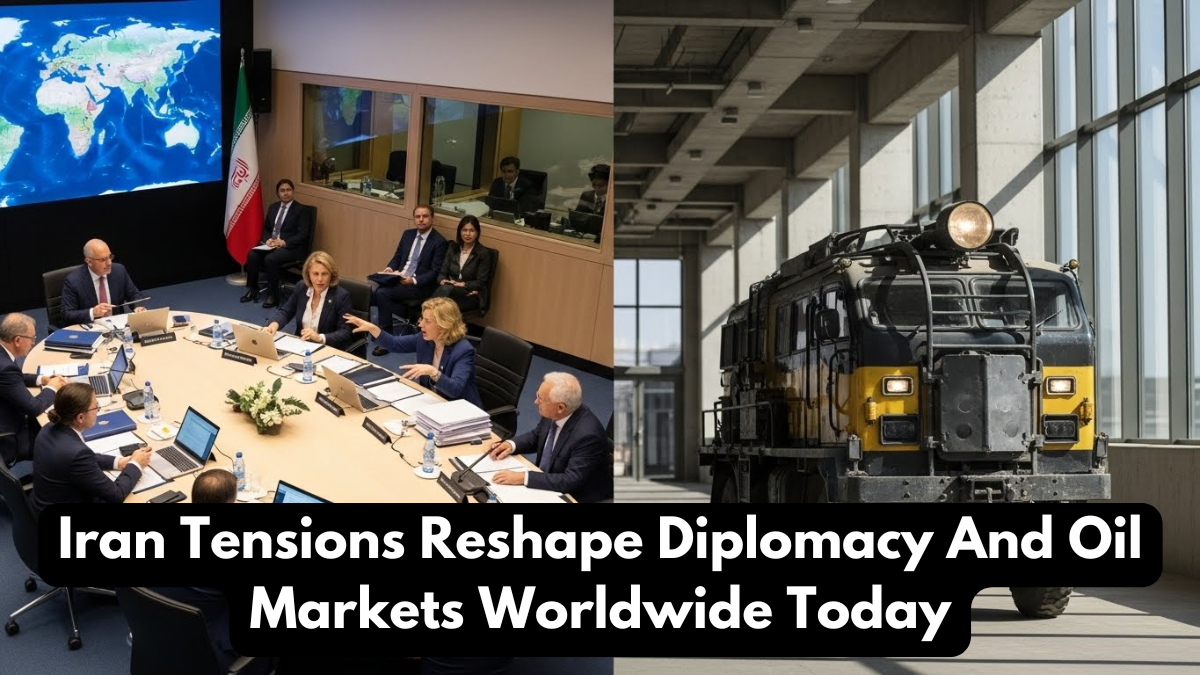 Iran Tensions Reshape Diplomacy And Oil Markets Worldwide Today