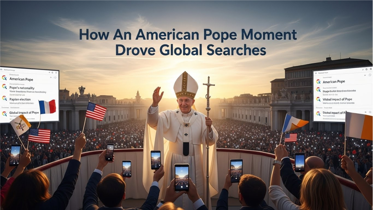 How An American Pope Moment Drove Global Searches