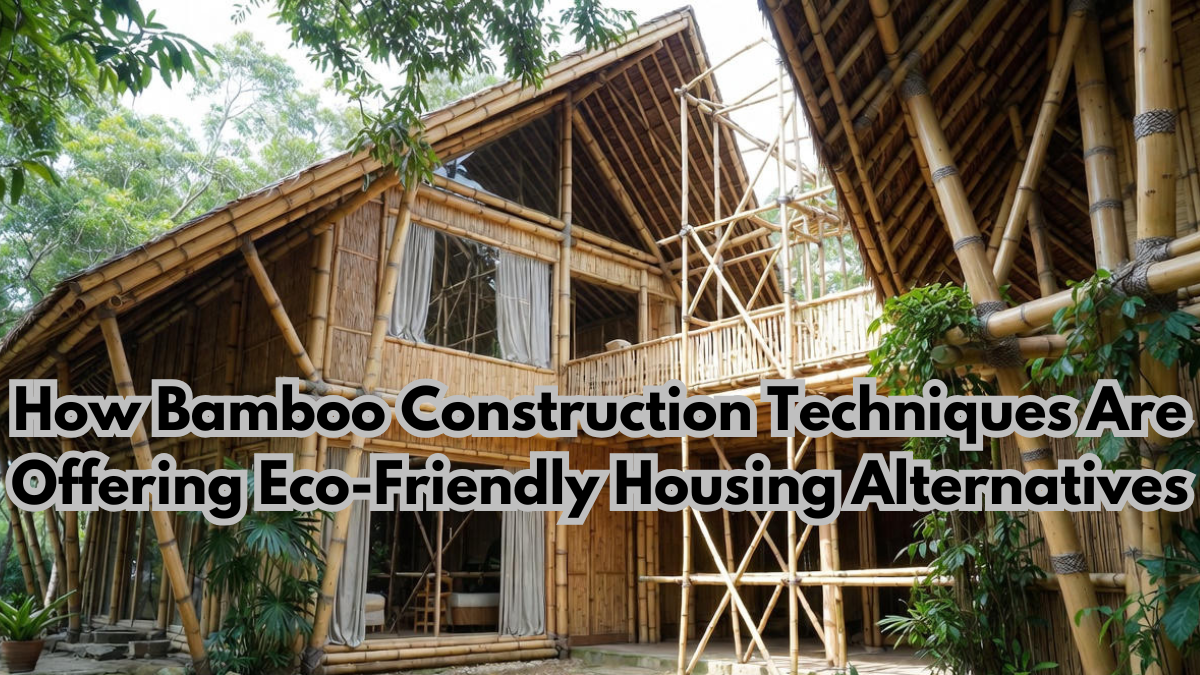 How Bamboo Construction Techniques Are Offering Eco-Friendly Housing Alternatives