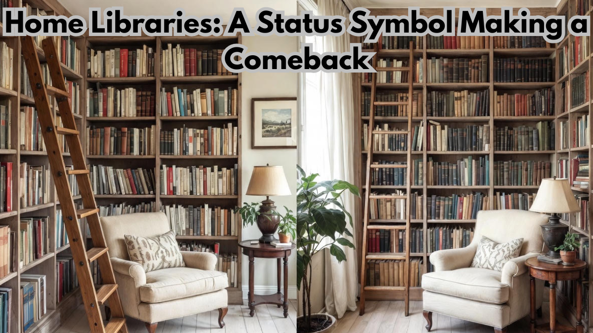 Home Libraries: A Status Symbol Making a Comeback
