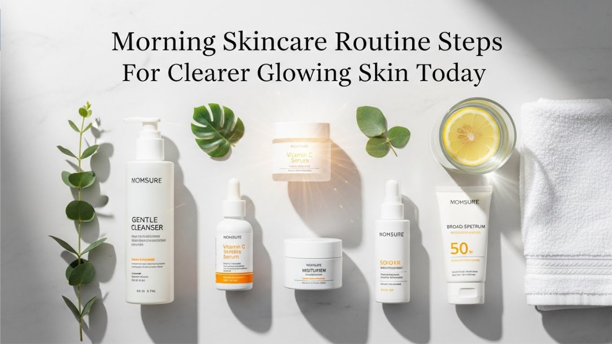 Morning Skincare Routine Steps For Clearer Glowing Skin Today