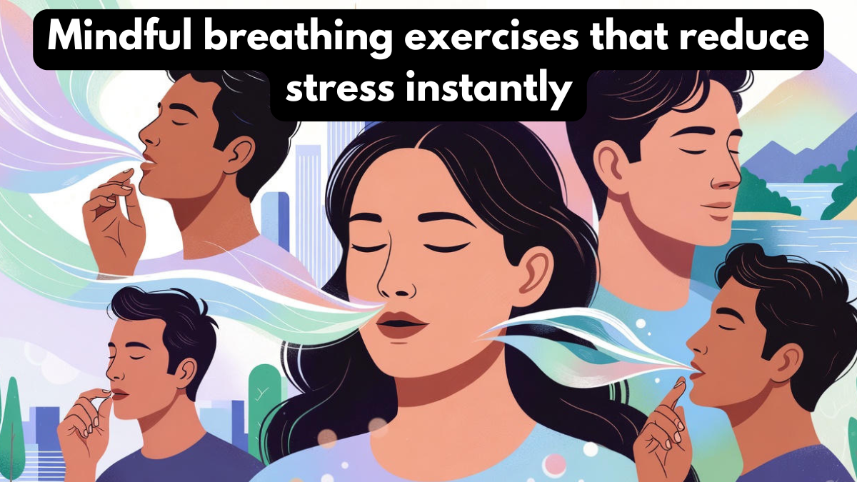 Mindful breathing exercises that reduce stress instantly