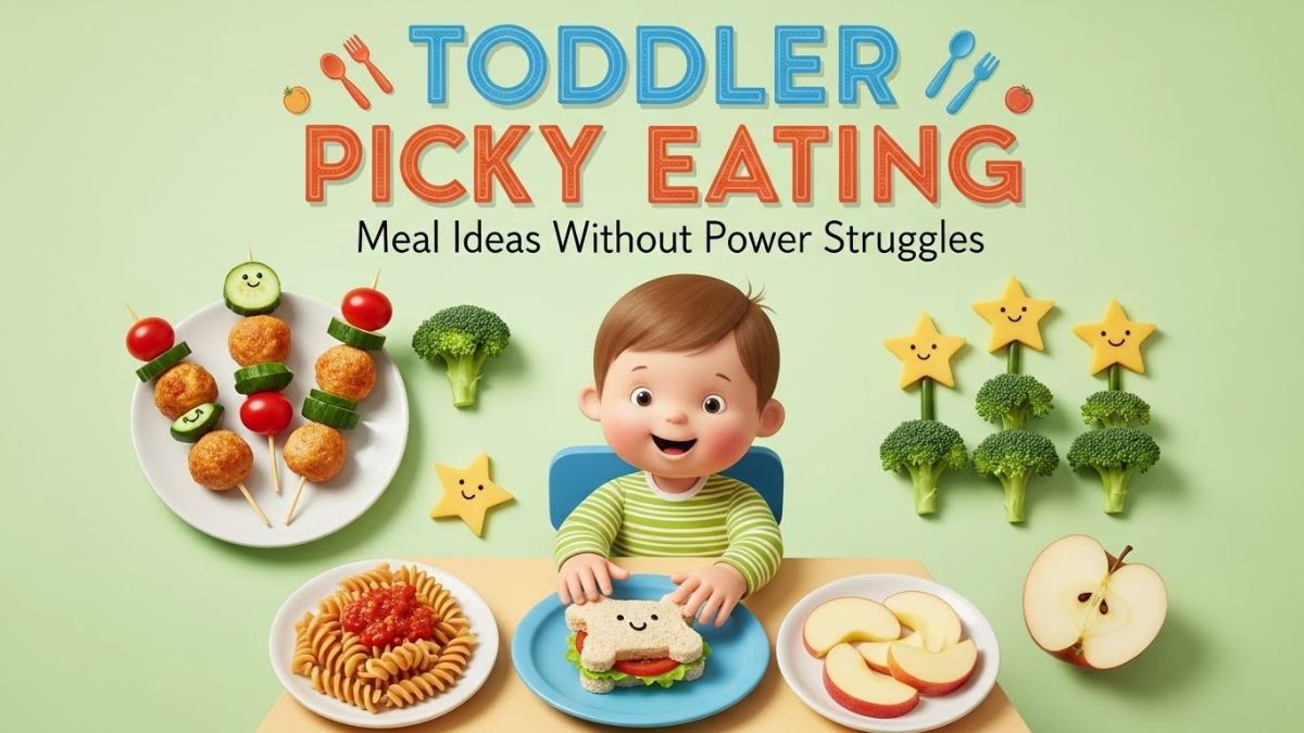 Toddler Picky Eating: Meal Ideas Without Power Struggles Today
