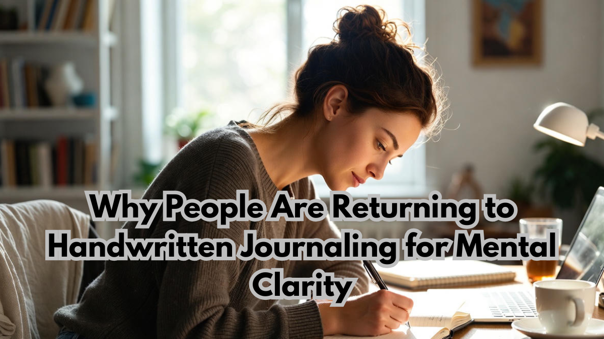 Why People Are Returning to Handwritten Journaling for Mental Clarity
