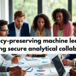 Privacy-preserving machine learning enabling secure analytical collaboration