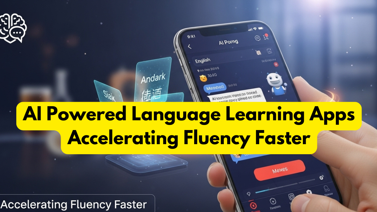 AI Powered Language Learning Apps Accelerating Fluency Faster