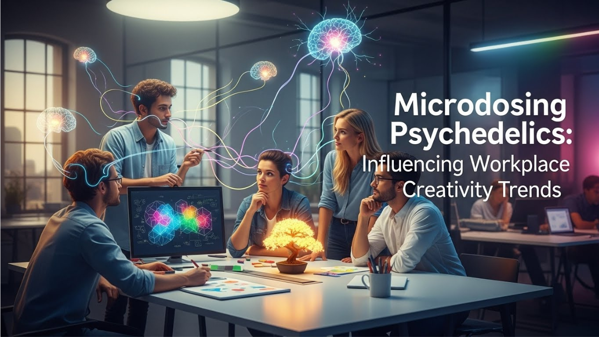 How Microdosing Psychedelics Is Influencing Workplace Creativity Trends