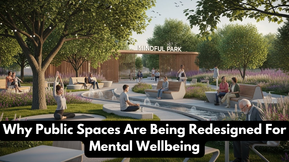Why Public Spaces Are Being Redesigned For Mental Wellbeing