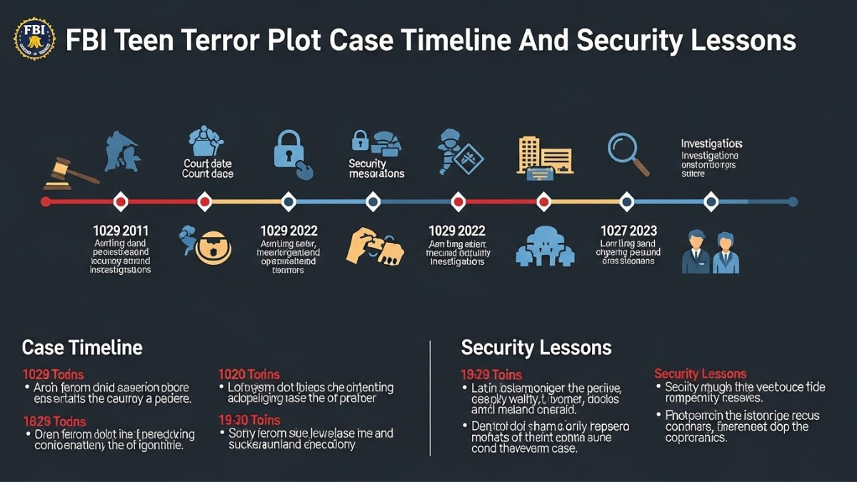 FBI Teen Terror Plot Case Timeline And Security Lessons