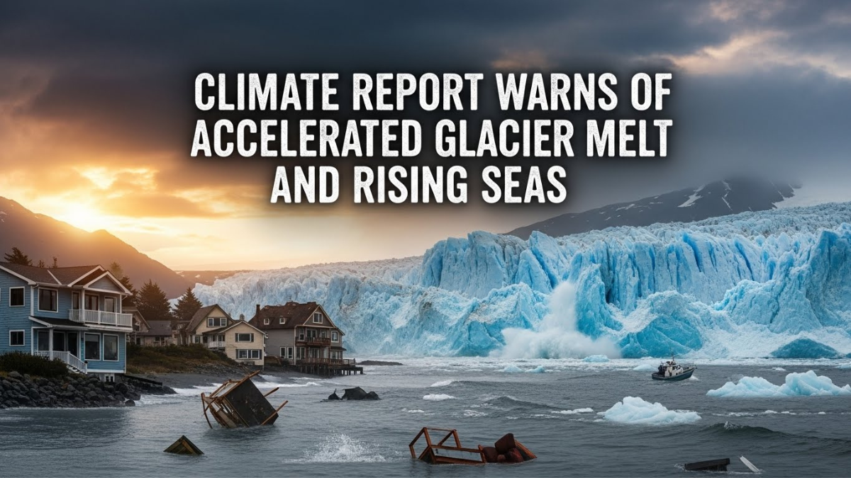 Climate Report Warns Of Accelerated Glacier Melt And Rising Seas
