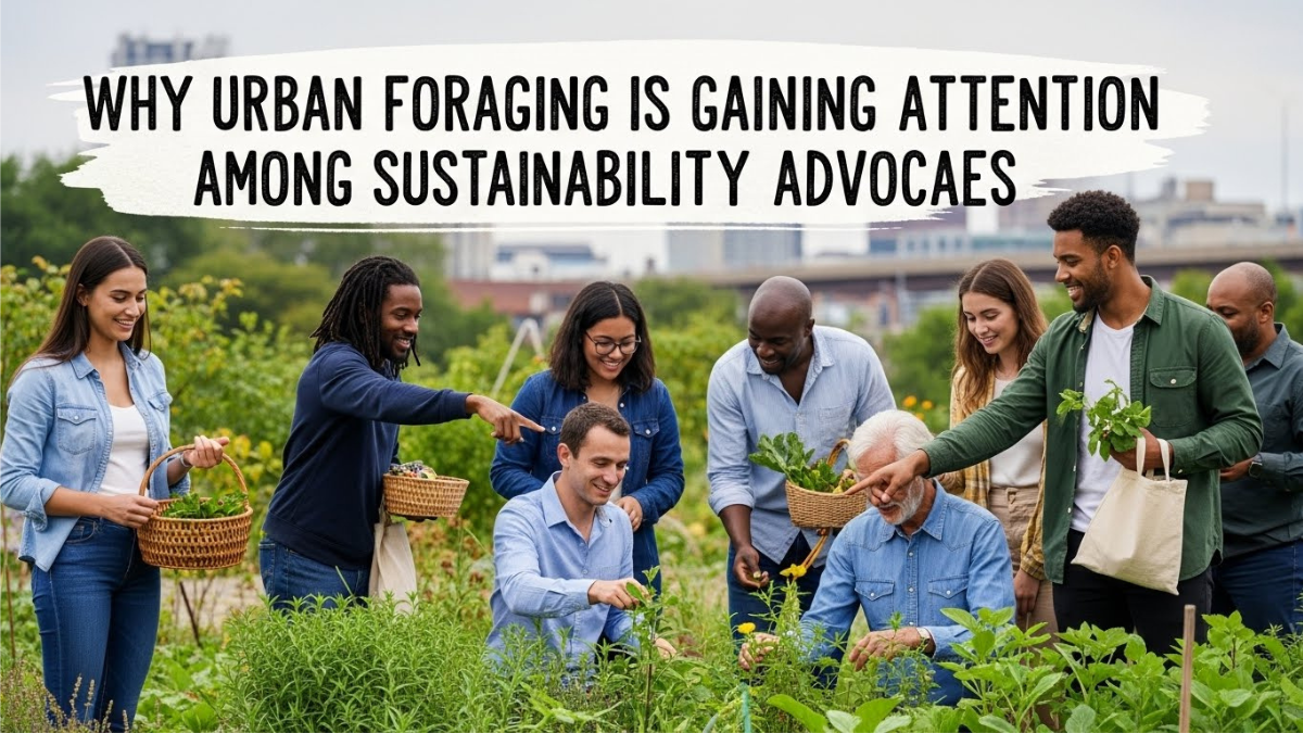 Why Urban Foraging Is Gaining Attention Among Sustainability Advocates