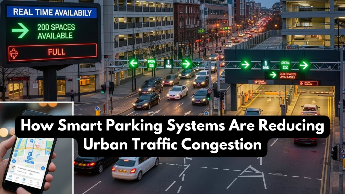 How Smart Parking Systems Are Reducing Urban Traffic Congestion