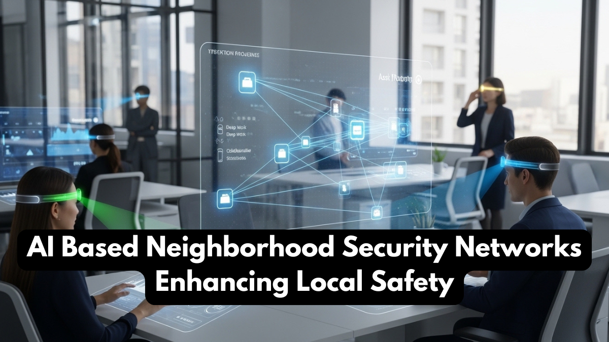 AI Based Neighborhood Security Networks Enhancing Local Safety