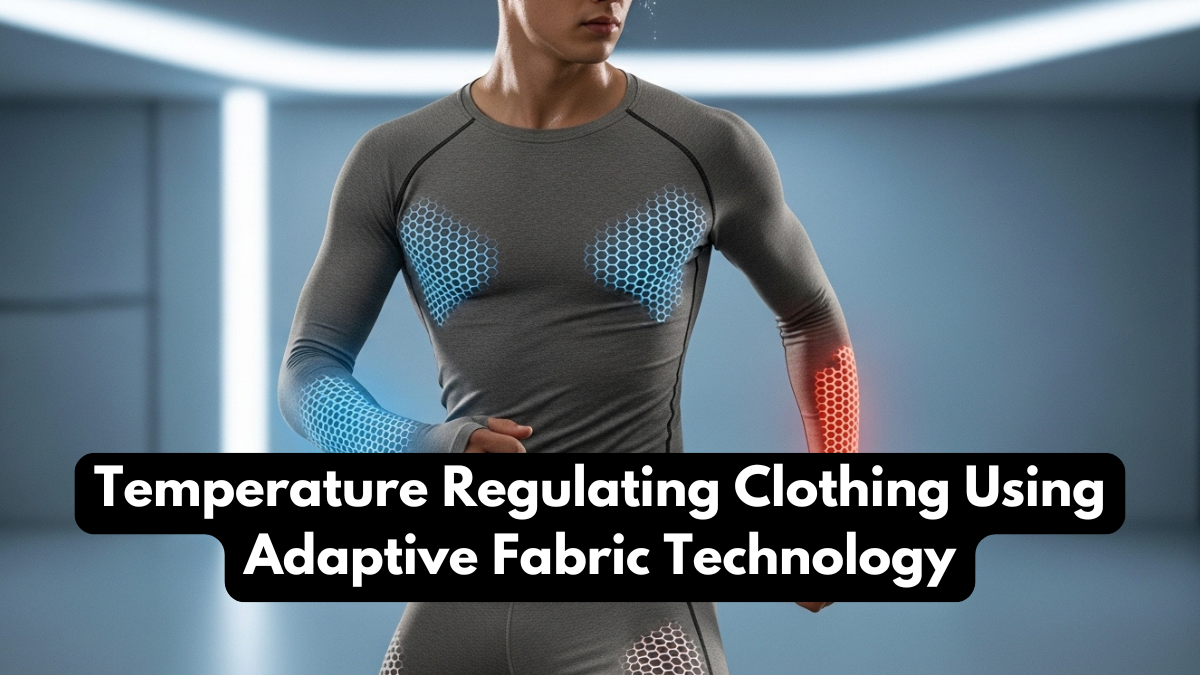 Temperature Regulating Clothing Using Adaptive Fabric Technology