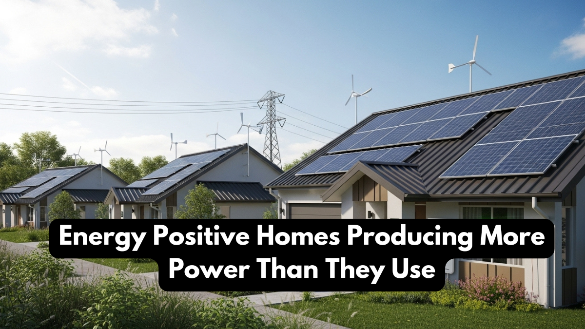 Energy Positive Homes Producing More Power Than They Use