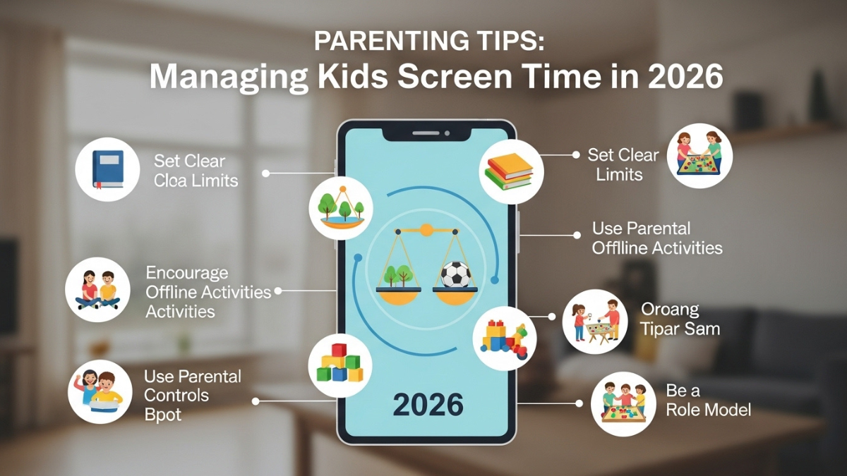 Parenting Tips: Managing Kids Screen Time in 2026
