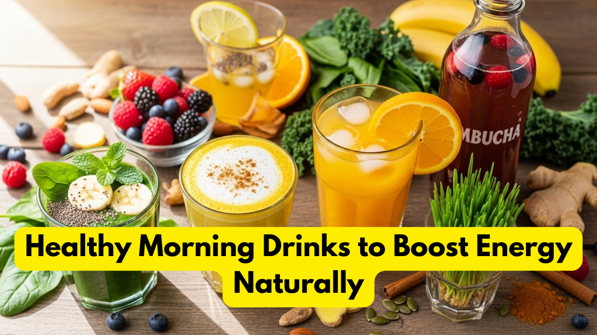 Healthy Morning Drinks to Boost Energy Naturally