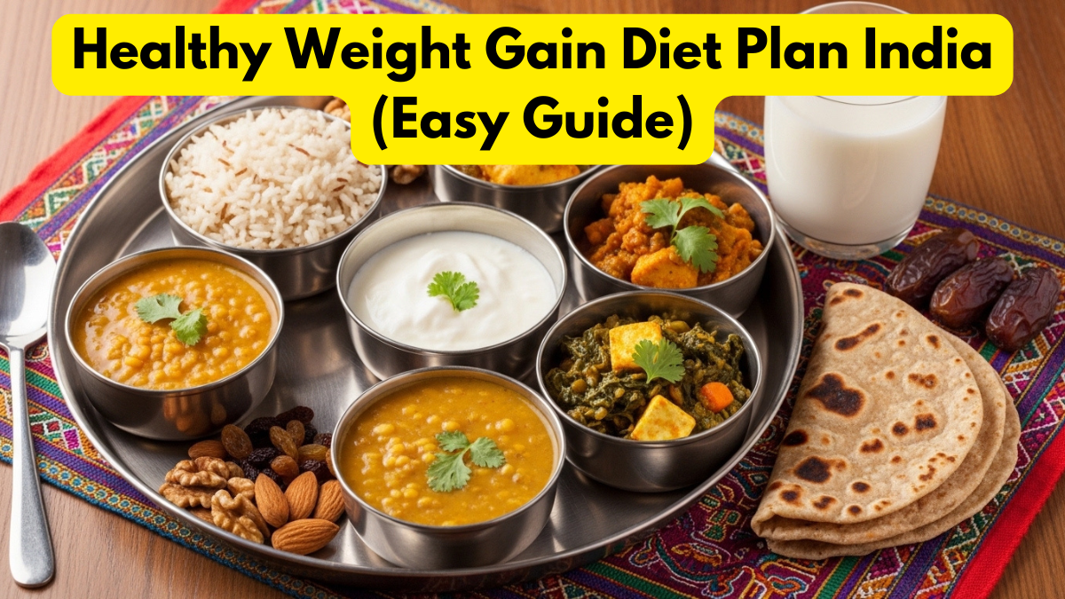 Healthy Weight Gain Diet Plan India (Easy Guide)