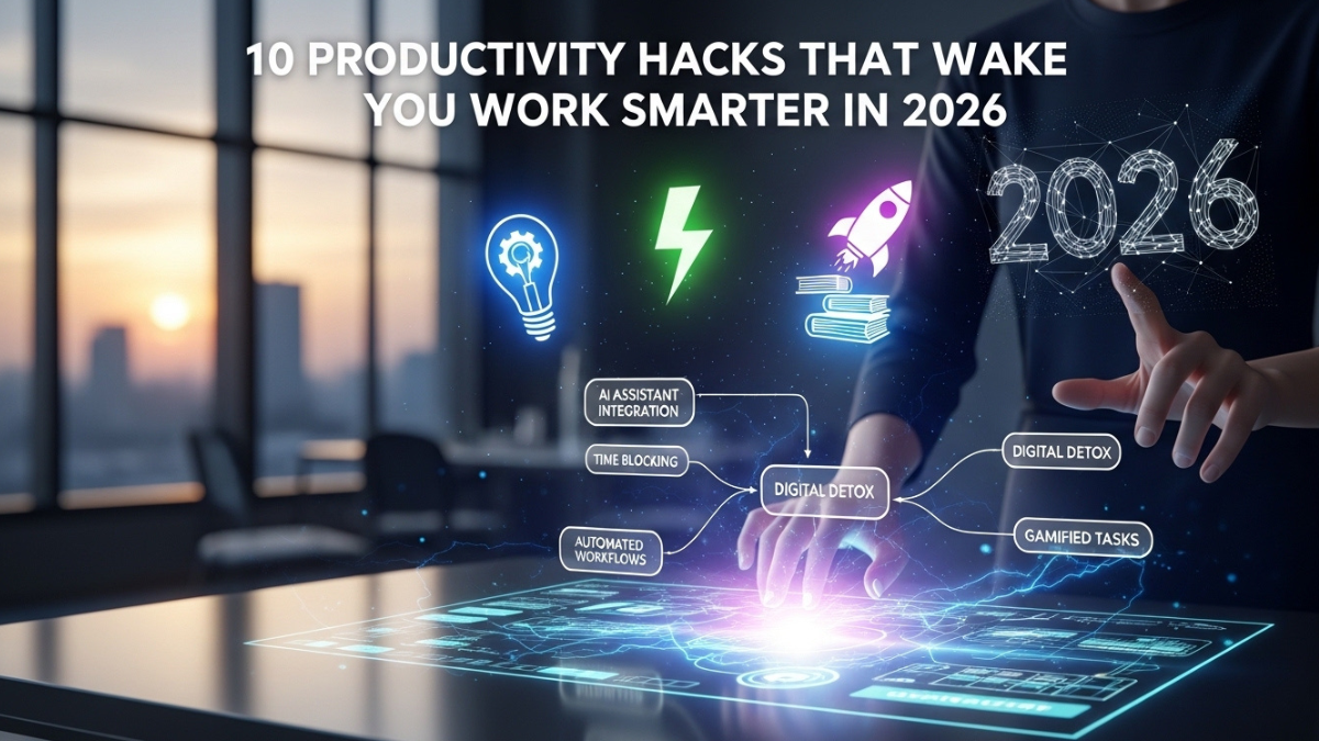 10 Productivity Hacks That Will Make You Work Smarter in 2026