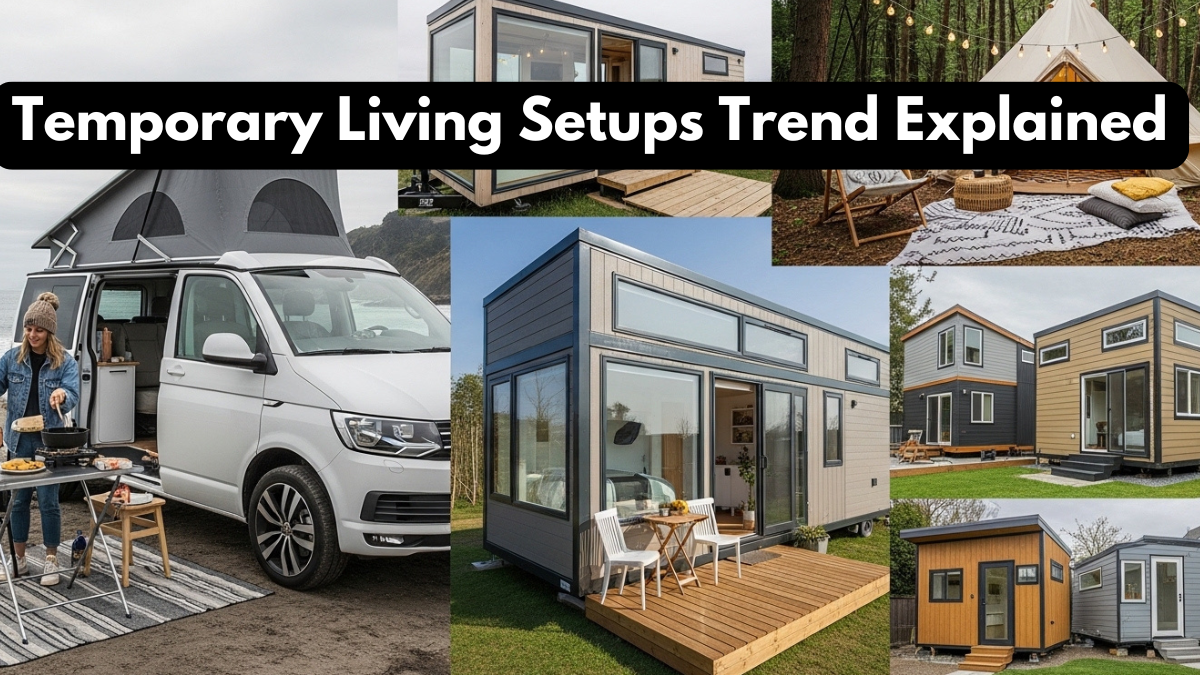Temporary Living Setups Trend Explained