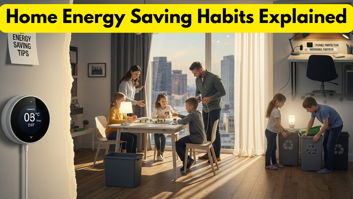 Home Energy Saving Habits Explained