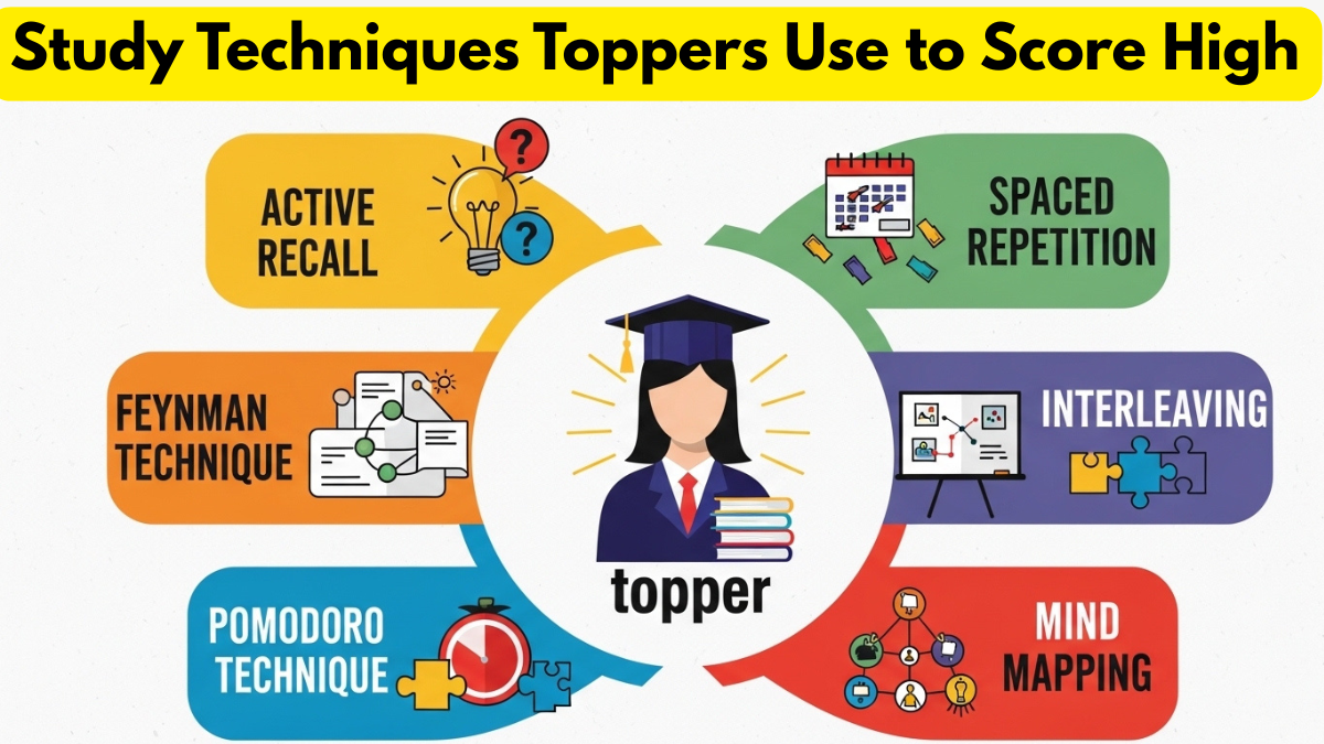 Study Techniques Toppers Use to Score High