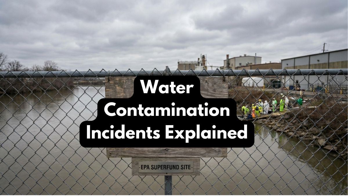 Water Contamination Incidents Explained