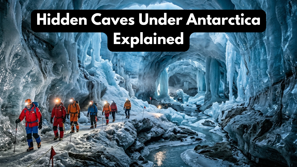 Hidden Caves Under Antarctica Explained